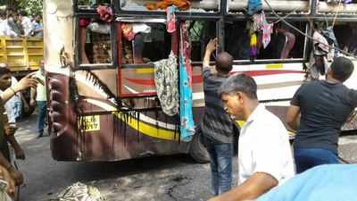 Two Killed In Bus Accident | Mangaluru News - Times Of India