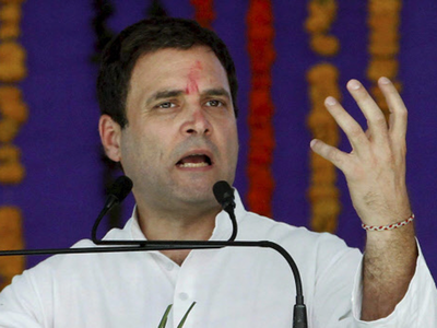 Three years of Modi rule full of broken promises, Rahul Gandhi says