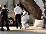 Mamata Banerjee and Derek O'Brien leave after meeting Sonia Gandhi