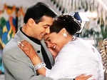 Reema Lagoo with Salman Khan