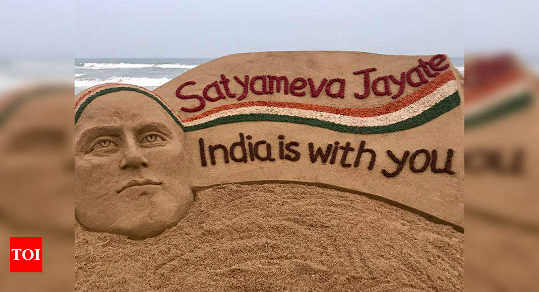 World renowned sand artist Sudarsan Pattnaik welcomes ICJ judgement on ...