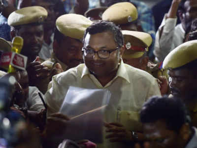 Two days after CBI raid, Karti leaves for London