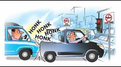 In silent zones, honkers yet to get a earful from police