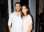 ​ Abhishek Kapoor and Pragya Yadav at Half Girlfriend screening