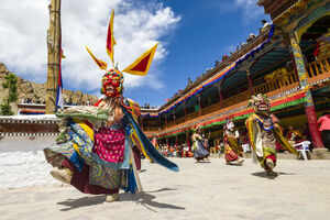Whispers of the fluttering prayer flags&mdash;the incredible Hemis Festival of Ladakh