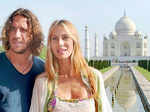 Celebs visit 'Taj Mahal'