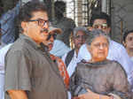 Sulabha Arya at Reema Lagoo's funeral