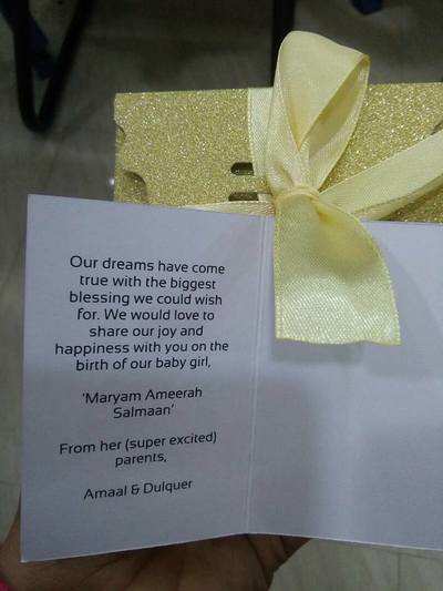 Dulquer's little princess named Maryam Ameerah Salman!