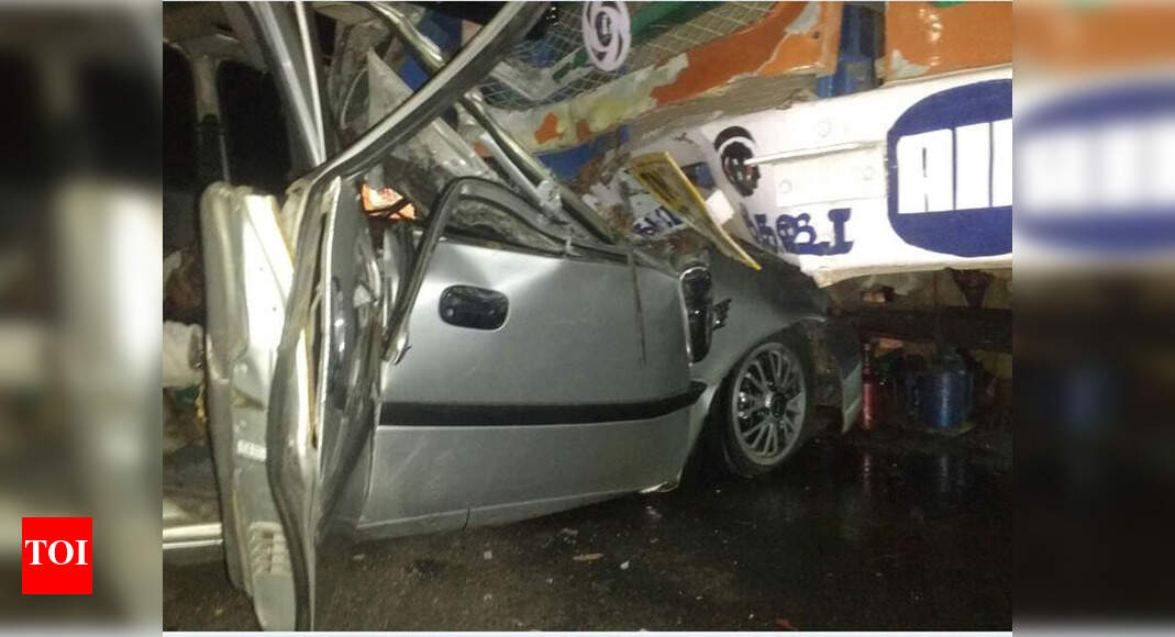 5 of a family killed in truck-car collision in Karnataka | Bengaluru ...
