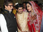 Amitabh Bachchan attends Ali Khan’s daughter’s wedding