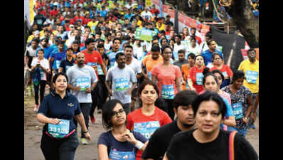Not just fun, they ran for social causes too