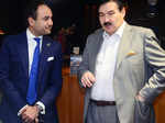 Tushar Kumar and Bulat Sarsenbayev during a get together