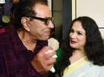 Dharmendra and Gracy Singh