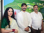 Gracy Singh, Vivek Oberoi and Suresh Oberoi