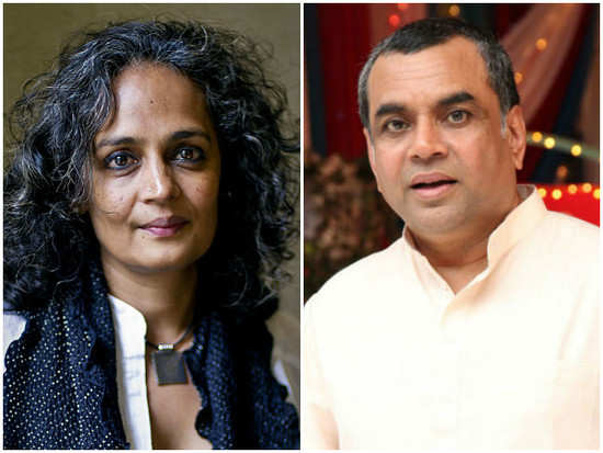 Paresh Rawal faces twitterati’s ire owing to an offensive tweet on Arundhati Roy