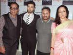 Utkarsh Sharma with Dharmendra, Anil Sharma and Hema Malini