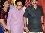 Perumbavoor G Raveendrannath and Rafeeq Ahmad at Madhuvanti 's wedding