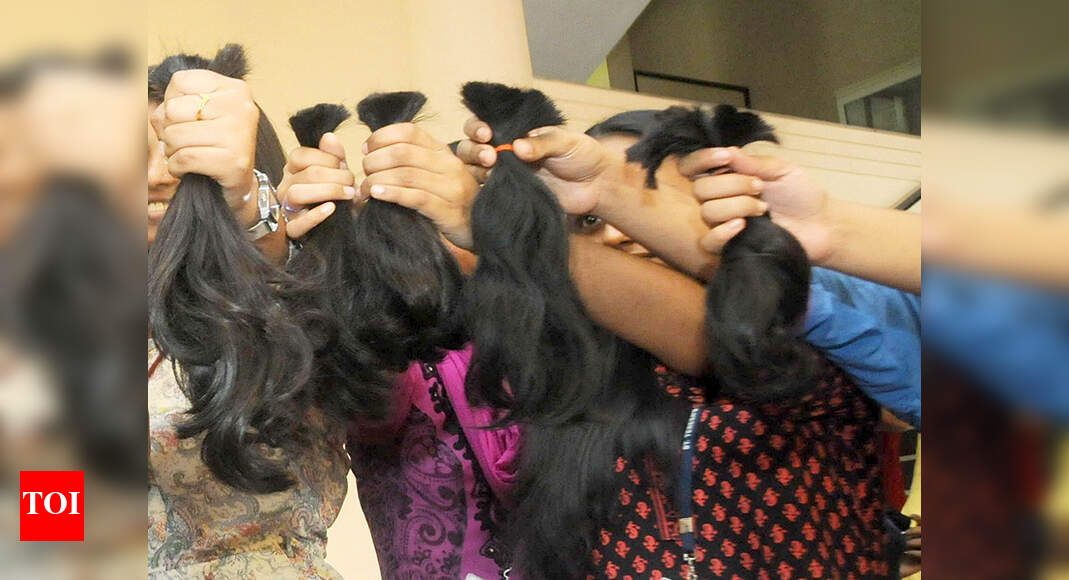 Pune women donate hair to make wigs for cancer patients Pune News