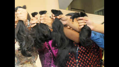 Pune women donate hair to make wigs for cancer patients Pune