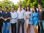 Manish Malhotra, Arshad Warsi, Asif Bhamla, Arjun Rampal, Pooja Batra, Sunny Leone and Daniel Weber