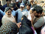BSP supremo Mayawati meets Dalit victims
