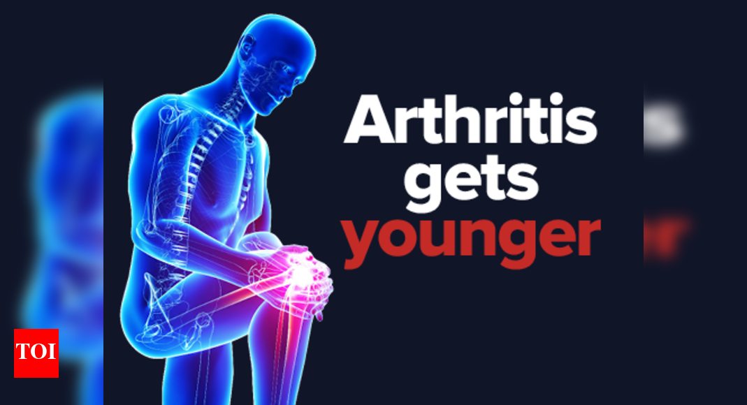 Infographic 1 in every 4 arthritis patients is under 40 years India News Times of India
