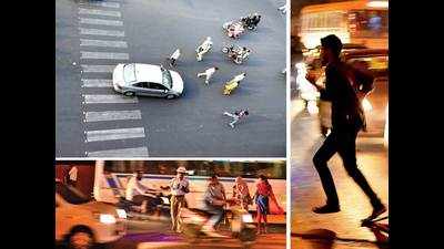 Phew! Hyderabad is no country for pedestrians!