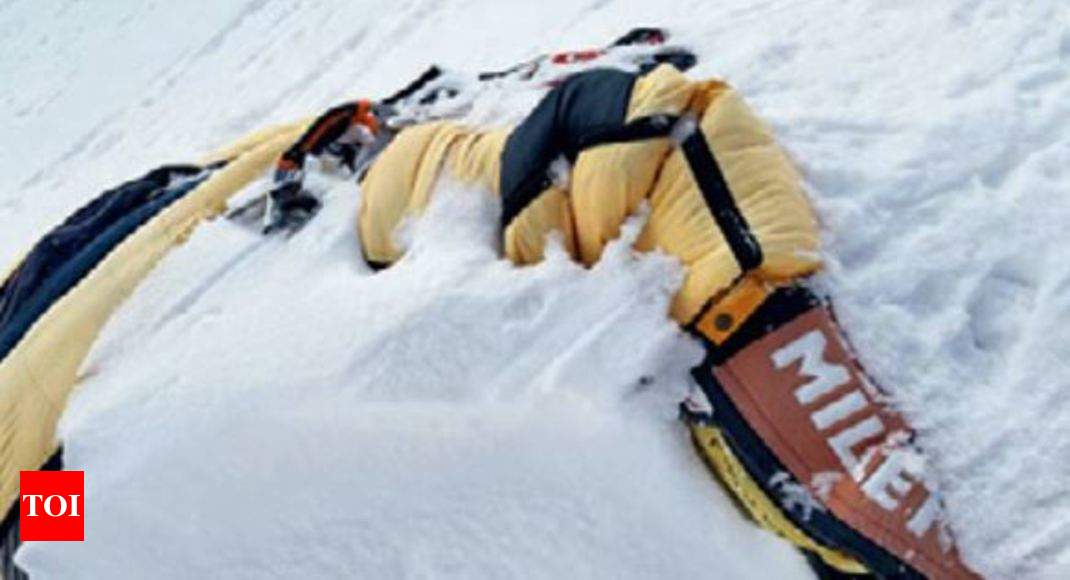 Everest Climbers Body Recovered Kolkata News Times Of India 