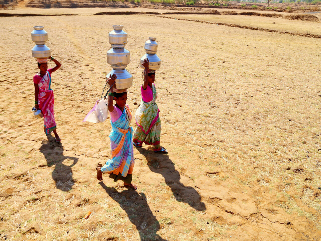 Women find way to beat drought in Mann, amaze Cherie Blair | Kolhapur News  - Times of India