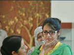 Sushma Swaraj with Uzma Ahmed