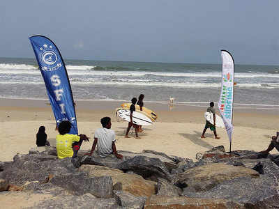 Indian Open of Surfing 2017 gets underway at Sasihithlu