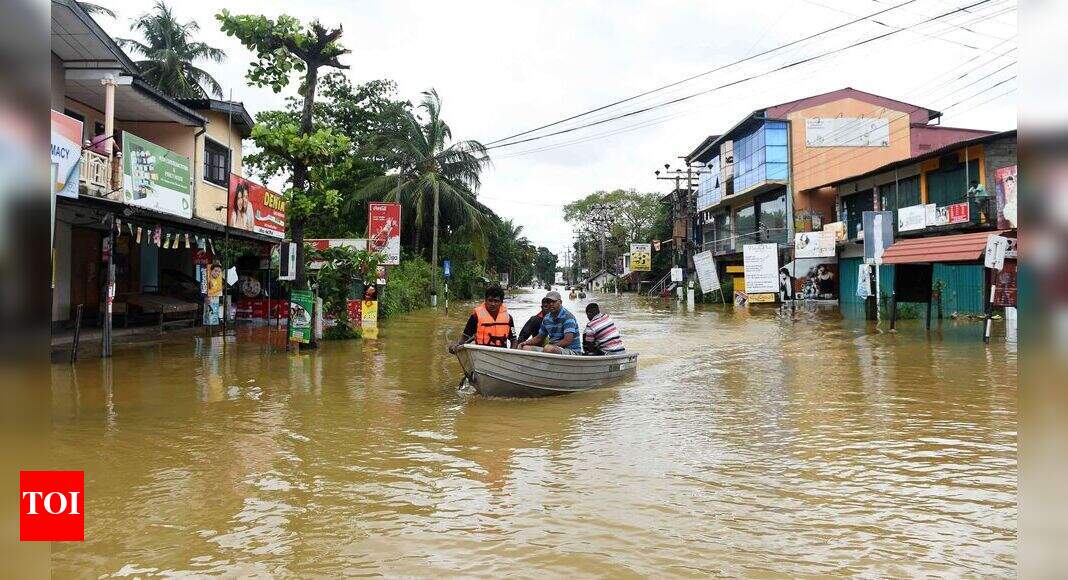 Lanka: India rushes aid to Lanka as floods claim 122 lives - Times of India