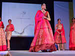​ Models showcase the outfits designed by NIFT students