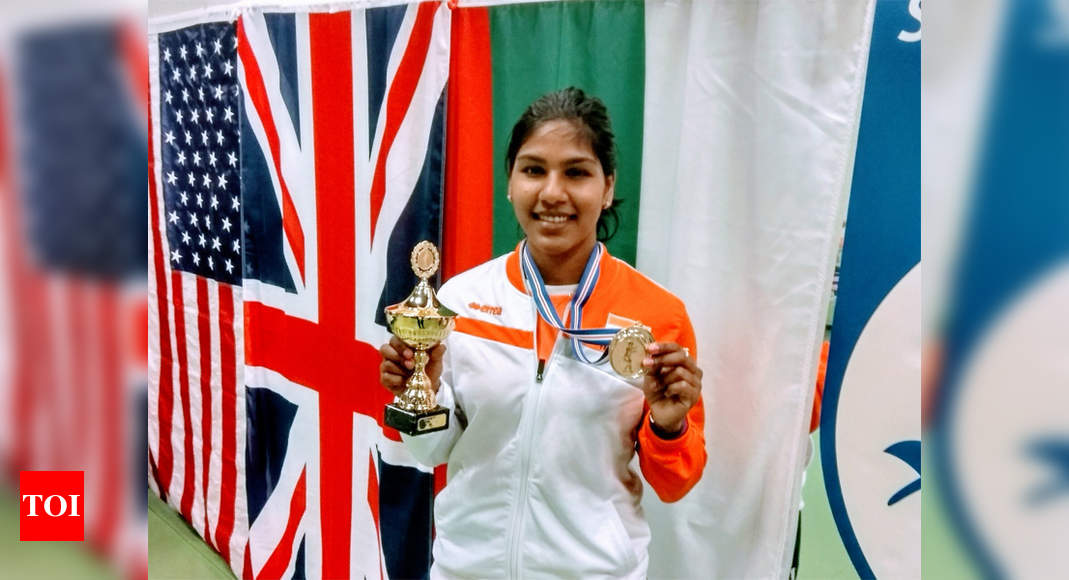 Bhavani Devi: Historic high for fencer Bhavani Devi, wins gold in ...