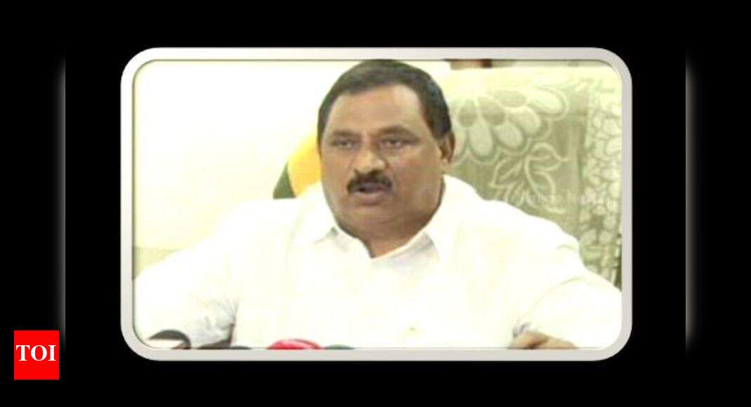 N Chinna Rajappa: Andhra Pradesh deputy CM left at Mahanadu sans ...