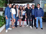 Akshay Kumar with Pooja Batra and others at movie screening