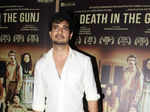 Tahir Raj Bhasin poses at the screening