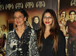 Tanuja and Tanisha Mukherjee at the screening
