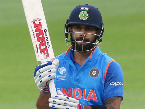 Champions Trophy 2017 warm-up match: To counter swing, Virat Kohli plays with red ball