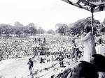 Lal Krishna Advani addressing a rally