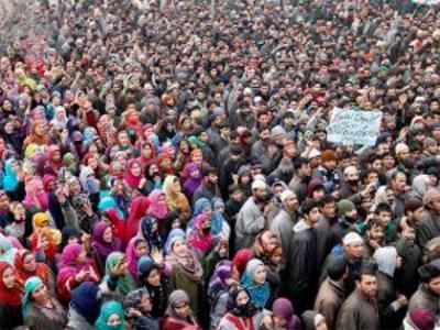 The politics of funeral in Kashmir