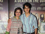 Neelima Azeem and Ishaan Khatter attend the screening of A Death in the Gunj