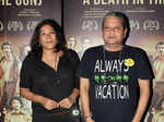 Deepa Bhalla and Amole Gupte attend the screening of A Death in the Gunj