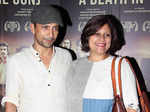 Deepak Dobriyal and Lara Bhalla attend the screening of A Death in the Gunj