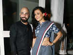 Mini Mathur and Mayyur Girotra together at the launch