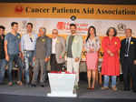 Salim Merchant ,Sulaiman Merchant,Y K Sapru ,Vivek Oberoi, Neetu Chandra,Anmol Gupte pose for the camera during the press conference