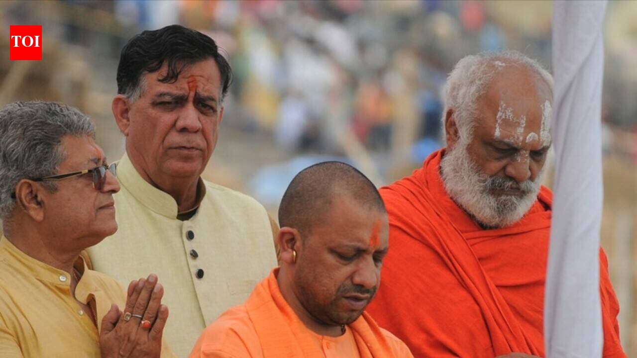 UP CM Yogi offers prayers at Ram temple in Ayodhya