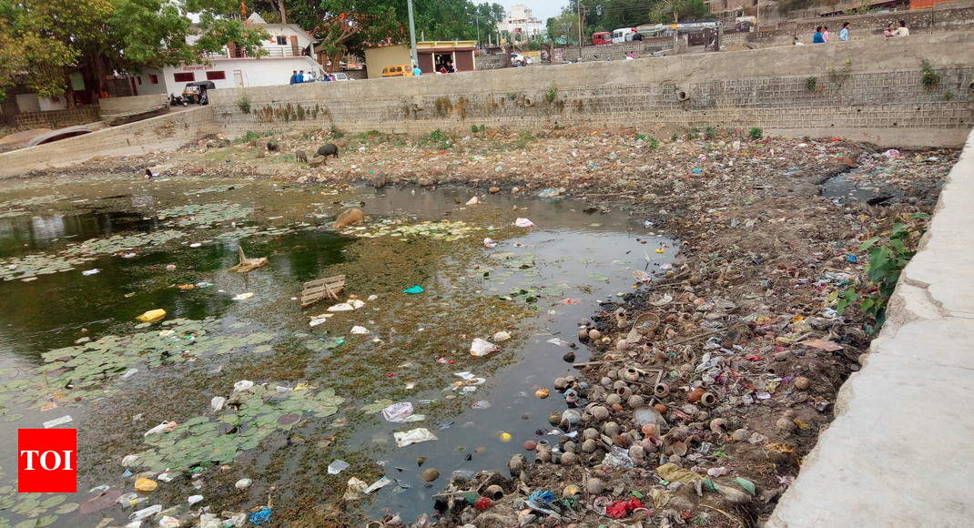 the beautiful futala lake actually not beautiful - Times of India