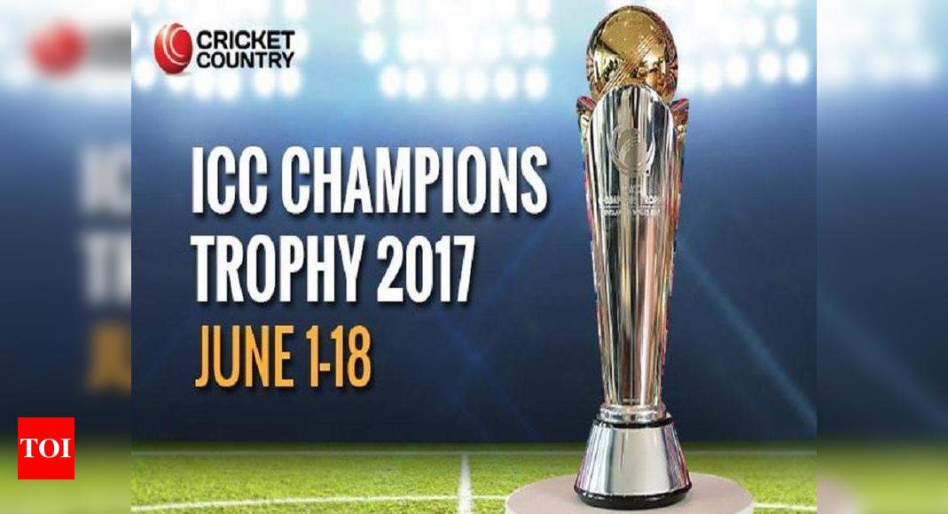 icc champions trophy - Times of India