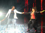 Remo D'Souza and Upasna Singh dancing